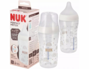 Kojenecká láhev NUK Perfect Match Temperature Control 260 ml bílá