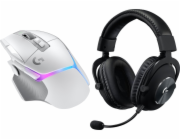 Logitech Myš G502 X Plus (910-006171) + G Pro X černá (981-000818)