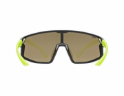 Sluneční brýle UVEX SKYRYSE JR. BLACK-YELLOW MATT/MIR.YELLOW