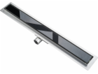 Hydroland HYDROLAND LINEAR DRAINAGE SLEEK 600 BLACK GLASS...