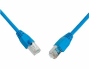 SOLARIX patch kabel CAT5E SFTP PVC 2m modrý