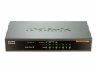 D-Link DES-1008PA 8x10/100 Desktop Switch, 4xPoE