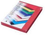 Kartonové desky Delta A4, 250g, červená