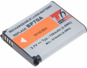 Baterie T6 Power Samsung BP-70A, BP70A, SLB-70A, 700mAh, 2,6Wh