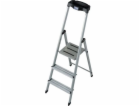 Krause Safety Skládací žebřík stříbrný