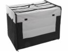 Flamingo Přepravka pro psy Smart Top Plus černo-šedá 79x5...