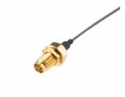 AKASA anténní kabel I-PEX MHF4L na RP-SMA female, 22cm, 2pcs/pack