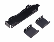 AKASA držák PCI slotu, pro 80mm nebo 92mm ventilátor, černá