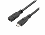 PremiumCord Prodlužovací kabel USB 3.2 generation 2, C/male - C/female, 1m
