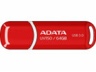 Flash disk ADATA DashDrive Value UV150 64GB USB 3.0 červe...
