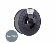 C-TECH Tisková struna (filament) PREMIUM LINE, PETG, veverčí šedá, RAL7000, 1,75mm, 1kg