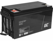 Green Cell AGM 12V 65Ah VRLA baterie Gel s hlubokým cyklem skútr sekačka loď člun sekačka traktor rybářský člun