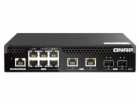 QNAP řízený PoE++ switch QSW-M2106PR-2S2T (6x 2,5GbE RJ45...