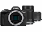 Canon Bezzrcadlovka EOS R50 černá + RF-S 18-45+ RF-S 55-2...