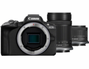Canon Bezzrcadlovka EOS R50 černá + RF-S 18-45+ RF-S 55-210 5811C023