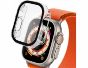 Pouzdro FIXED Pure s temperovaným sklem pro Apple Watch Ultra 49mm/Ultra 2 49mm, čiré