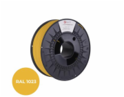 C-TECH tisková struna PREMIUM LINE ( filament ) , ABS, dopravní žlutá, RAL1023, 1,75mm, 1kg