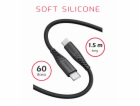 Swissten Datový kabel SOFT SILICONE USB-C / USB-C 1,5 M, ...