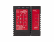 W-star Tester kabelů UTP WSNF468S test POE 802.3at UTP/STP RJ45 RJ11