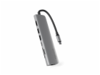 Epico 7in1 Multimedia Hub 8K with USB-C connector - vesmí...