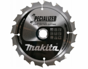 Makita kotouč pilový dřevo SPECIALIZED se zapuštěnými zuby 165x2x20mm 16Z (B-33037)
