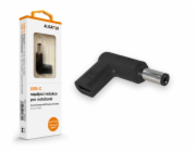 Aligator USB-C napájecí redukce 5,5 x 2,1 mm pro notebooky Acer/Compaq/HP/Fujitsu/Toshiba