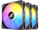 Antec P12 120mm PWM ARGB černý ventilátor (3 ks)