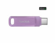 SanDisk Flash Disk 512GB Ultra Dual Drive Go, USB-C 3.2, fialová