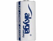 Akyga lithiová baterie CR123 Li-MnO2 3V/1500mAh