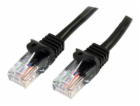 Startech 3m Black Cat5e / Cat 5 Snagless Patch Cable - Pa...