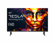 Televize Tesla, 40E635BFS, smart, FHD, Android TV 11, 40" (101 cm), DVB-T/T2/C/S/S2, HDMI, USB, Bluetooth, Wi-Fi, 90 W