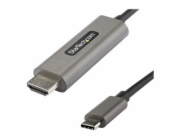 Startech 13ft (4m) USB C to HDMI Cable 4K 60Hz with HDR10, Ultra HD USB Type-C to 4K HDMI 2.0b Video Adapter Cable, USB-C to HDMI HDR Monitor/Display Converter, DP 1.4 Alt Mode HBR3 - Thunderbolt 3 Co