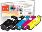 Peach Repasovaná kazeta Patrone Epson č. 33XL T3357, vícenásobné balení, černá, peach, purpurová, purpurová, žlutá