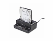 StarTech M.2 NVMe to 2.5/3.5" SATA Drive Duplicator, Dual Bay Cloner - Duplicátor pevných disku / SSD - 2 zásuvky (SATA-600 / PCI Express (NVMe)) - kompatibilní s TAA