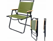 PLATINET KEPMINGOVÁ ŽIDLE 75X47X39 CM ZELENÁ