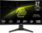 MSI MAG 276CF E20 Gaming monitor 27" zakřivený Rapid VA/FHD/200Hz/0,5ms/2xHDMI/DP/černá