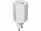 CANYON charger HEXAGON 65 GaN 65W 2xPD 1xQC EU White