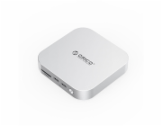 Orico Dokovací stanice pro MacMini, USB-C 10 Gb/s, s M.2 NVMe pouzdrem, kovová