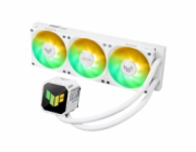 ASUS vodní chladič CPU AIO TUF GAMING LC III 360 ARGB White, 3x120mm, LGA1851, AM5
