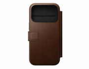 Nomad Modern Leather Folio iPhone 17 Pro Brown