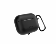 Epico silikonové pouzdro s karabinou | AirPods Pro 3 | černá | bezpečnostní karabina