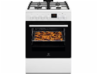 Plynový sporák s elektrickou troubou Electrolux LKK660220W