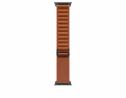 Apple Alpský terakotový řemínek pro pouzdro 49 mm - velikost S - černé titanové prvky