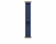Apple Řemínek Trail v modré/světle modré barvě pro pouzdro 49 mm - velikost M/L - prvky z přírodního titanu