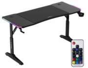 Huzaro Hero 3.6 RGB Black herní stůl