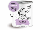 PAKA ZWIERZAKA Pepe Rabbit - vlhké krmivo pro psy - 800g