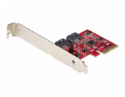 Startech SATA PCIe Card, 2 Port PCIe SATA Expansion card, 6Gbps SATA Card, Full/Low Profile, PCI Express to SATA Adapter, ASM1062R SATA RAID Controller Card - PCIe to SATA Converter - Radic úložište -