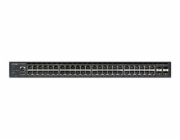 LANCOM GS-4554XUP - Prepínac - L3 - rízený - 24 x 100/1000/2.5G (PoE++) + 24 x 10/100/1000 (PoE+) + 4 x SFP+ + 2 x QSFP+ - desktop, Lze montovat do rozvadece - PoE++ (1440 W)