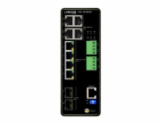 LANCOM IGS-3510XUP - Prepínac - prumyslový - L3 - rízený - 4 x 10/100/1000/2.5G (PoE++) + 4 x 10/100/1000 (PoE+) + 2 x 10 Gigabit SFP+ - lze montovat na konzolu DIN - PoE++ (360 W)