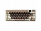 Royal Kludge Herní klávesnice RK M70 Mocha Gray s béžovým...